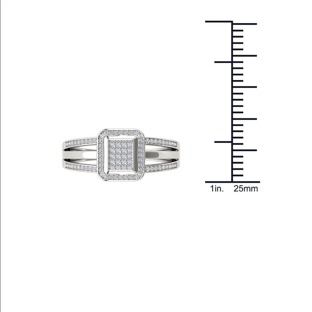 DIAMOND ENGAGEMENT RING - Picture 4 of 6